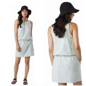 Arc'Teryx Contena Sleeveless Workout Athleisure Mini Dress Grey